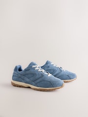 Blue Forever Comfort® Suede Wave Sole Trainers - Image 8 of 10