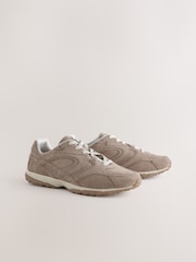 Taupe Forever Comfort® Suede Wave Sole Trainers - Image 5 of 8
