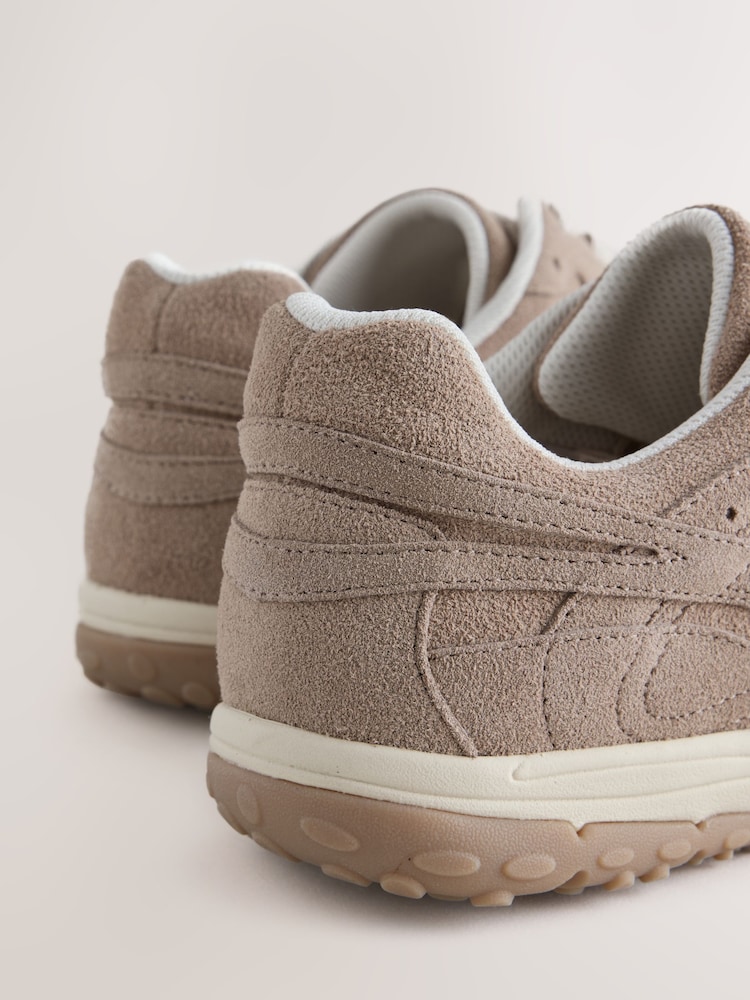 Taupe Forever Comfort® Suede Wave Sole Trainers - Image 8 of 8 Taupe Forever Comfort® Suede Wave Sole Trainers - Image 8 of 8
