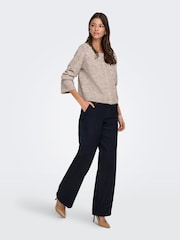 ONLY Natural Pearl Detail Button Through Cardigan - Image 3 of 6