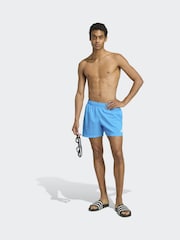 adidas Blue 5 Inch Swim Shorts - Image 3 of 6
