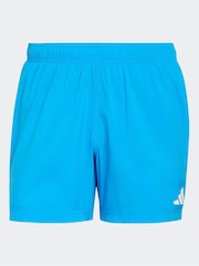 adidas Blue 5 Inch Swim Shorts - Image 6 of 6