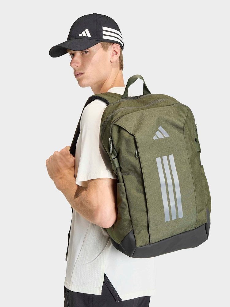 adidas Green 3 Stripe VIII Bag - Image 1 of 7