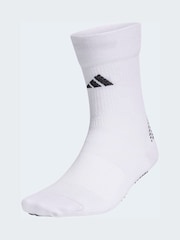 adidas White Football Grip Printed Light Crew Socks - Image 1 of 3
