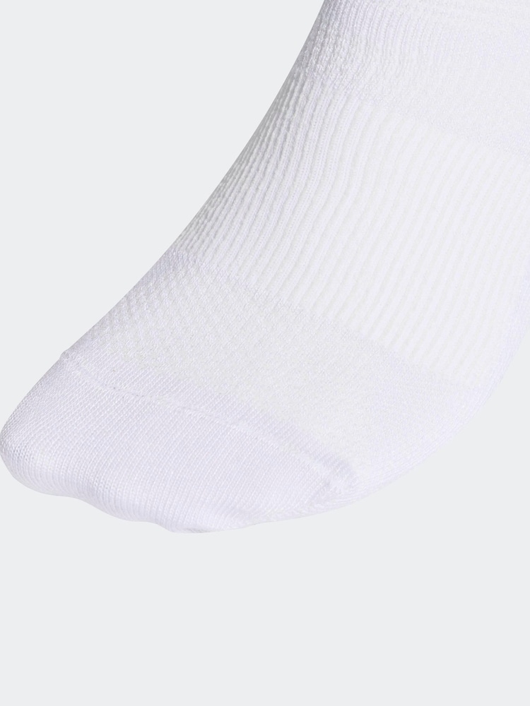 adidas White Football Grip Printed Light Crew Socks - Image 2 of 3