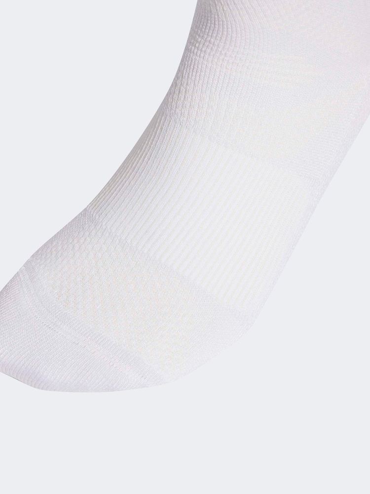 adidas White Football Grip Printed Knitted Socks - Image 2 of 3