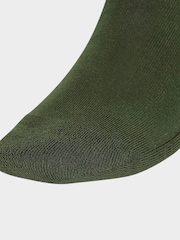 adidas Originals Green Trefoil Crew Socks 6 Pack - Image 4 of 4