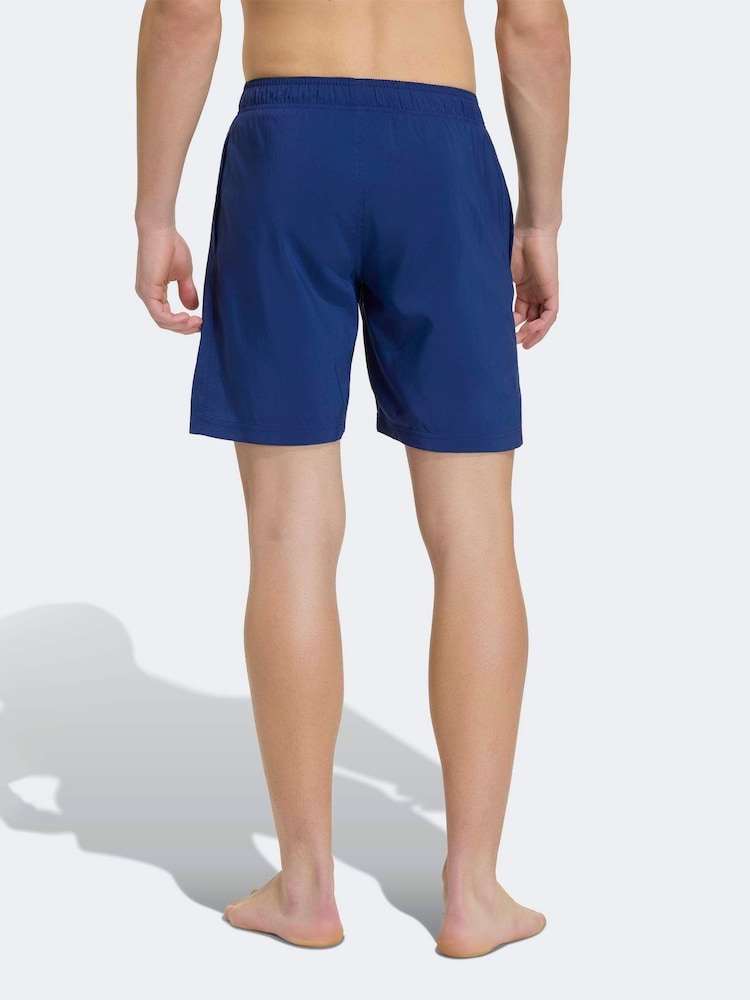 Azul - adidas 8 Inch Swim Shorts - Imagen 2 de 5