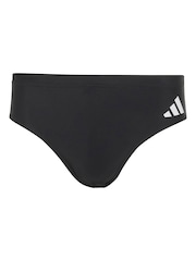 שחור - adidas תחתוני בוקסר צמודים בייסיק - תמונה 6 מתוך 6