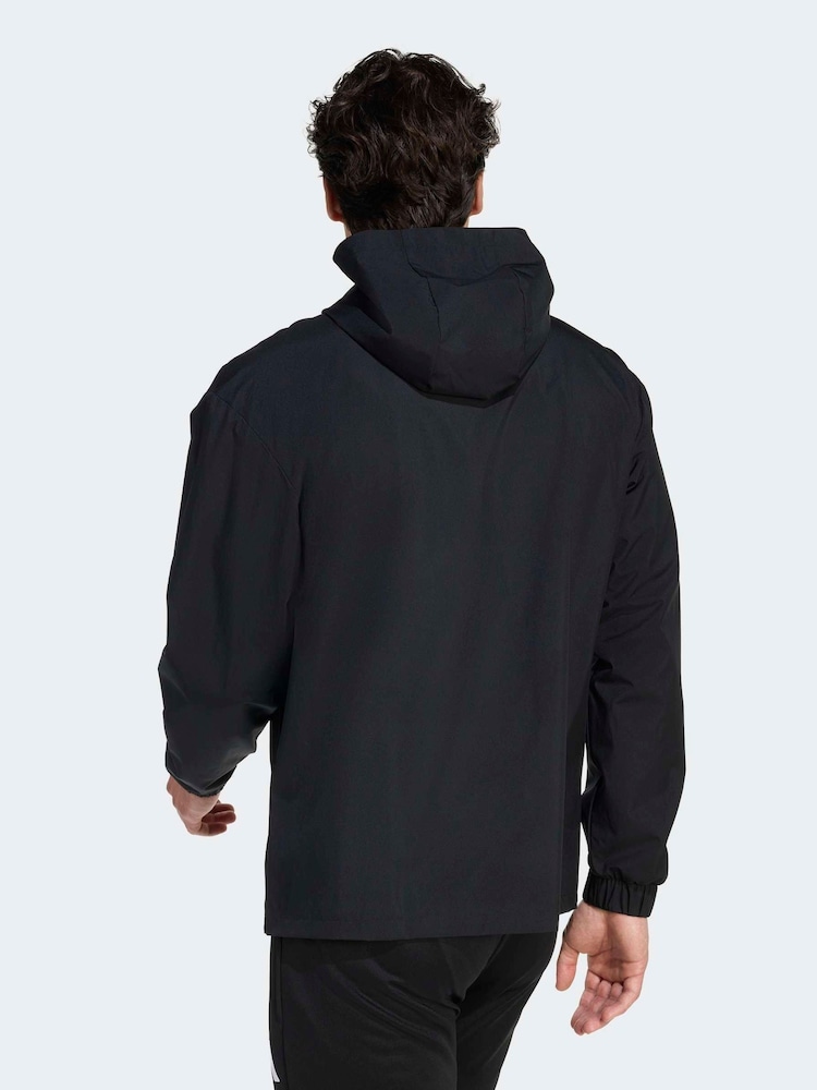 adidas Black Entrada26 All Weather Jacket - Image 2 of 7 adidas Black Entrada26 All Weather Jacket - Image 2 of 7