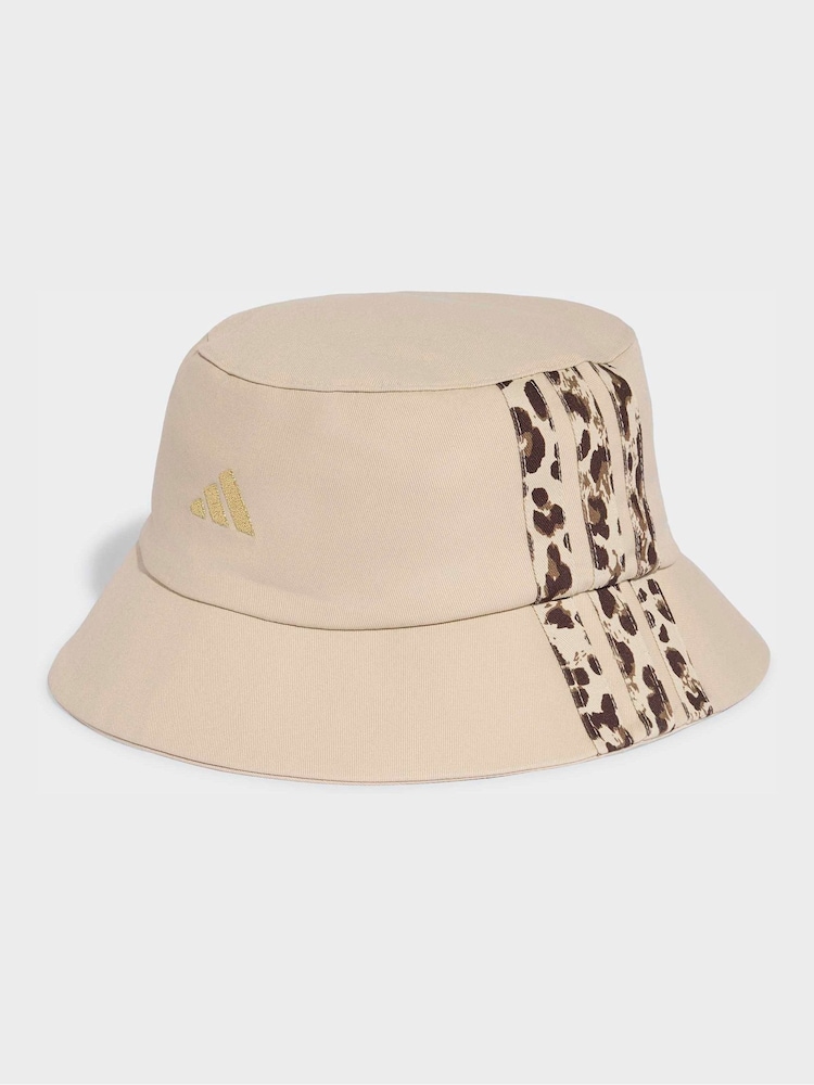 adidas Brown Leo Bucket Cap - Image 1 of 3