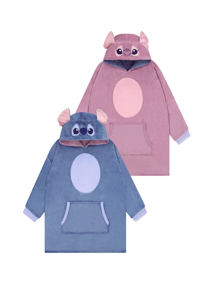 Character Stitch & Angel Reversible Lounge Hoodie - صورة 1 من 12 Character Stitch & Angel Reversible Lounge Hoodie - صورة 1 من 12