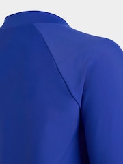 adidas Blue Junior Boys Long Sleeve Rash Vests - Image 5 of 5