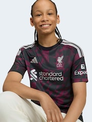 adidas Liverpool Football Club 3rd 저지 유소년 티셔츠 - 6의 이미지 4