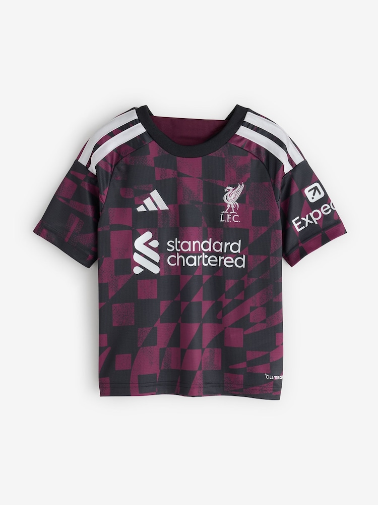 adidas Liverpool Football Club 3rd 저지 유소년 티셔츠 - 6의 이미지 6
