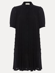 Phase Eight Black Pleated Swing Dress - Image 7 of 7