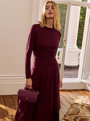 Phase Eight Red Eugenia Jersey Dress - Image 1 of 8