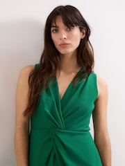 Phase Eight Green Nisha Twist Dress - Image 4 of 7