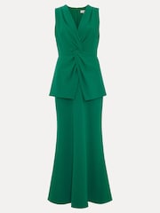 Phase Eight Green Nisha Twist Dress - Image 7 of 7