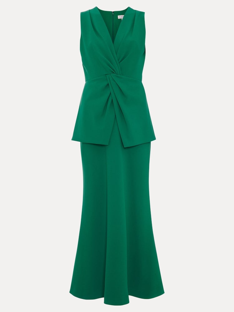 Phase Eight Green Nisha Twist Dress - Image 7 of 7