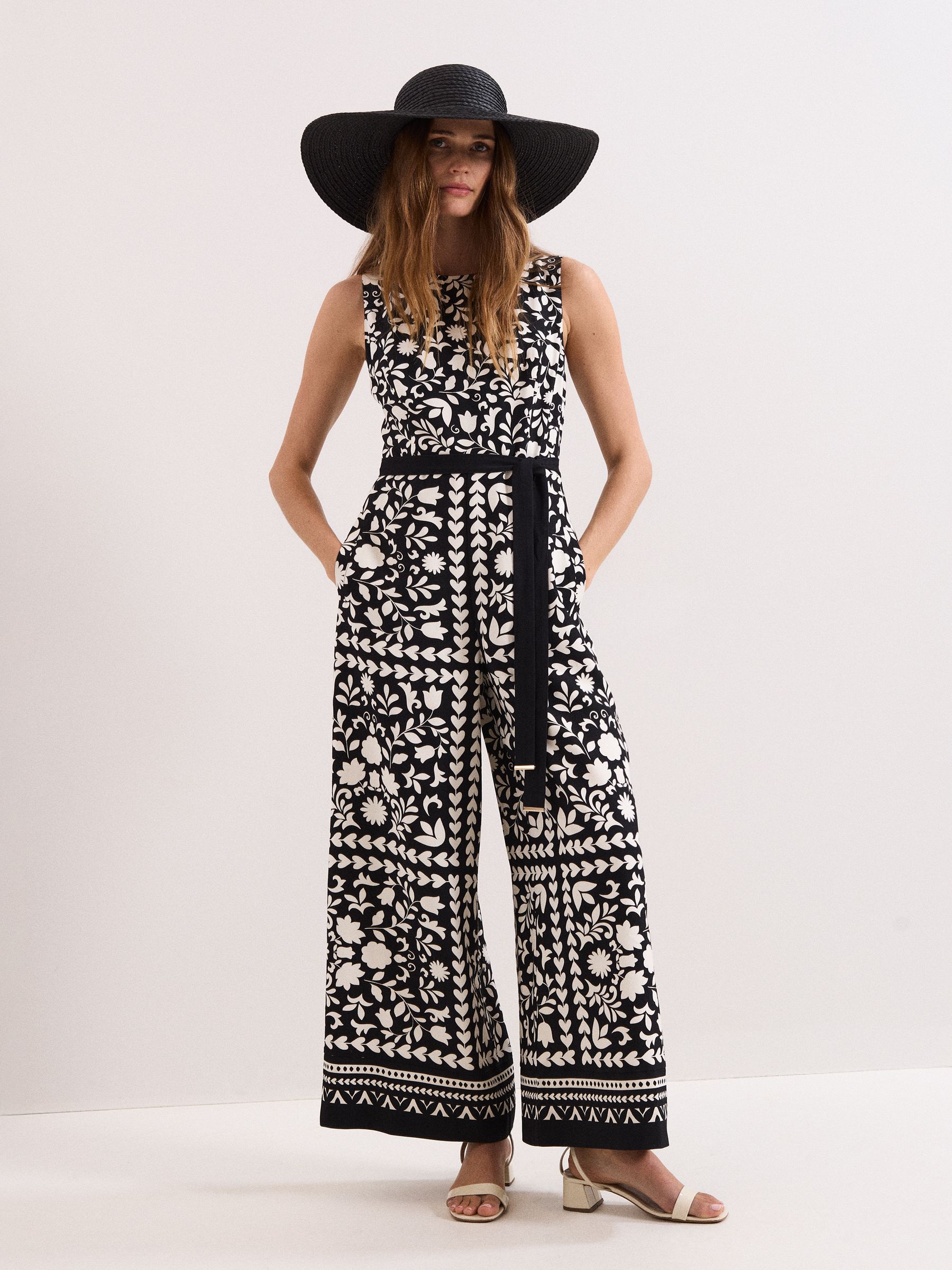 Phase Eight Women's Black Cyra Jumpsuit - Image 1