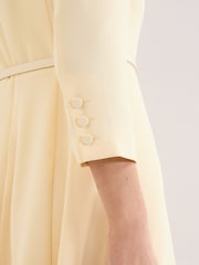 Phase Eight Yellow Danielle Midi Dress - Image 6 of 7