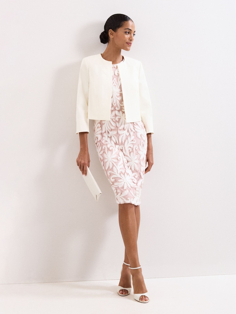 Phase Eight Pink Petite Ivanna Pink Jumpsuit - Image 2 of 7