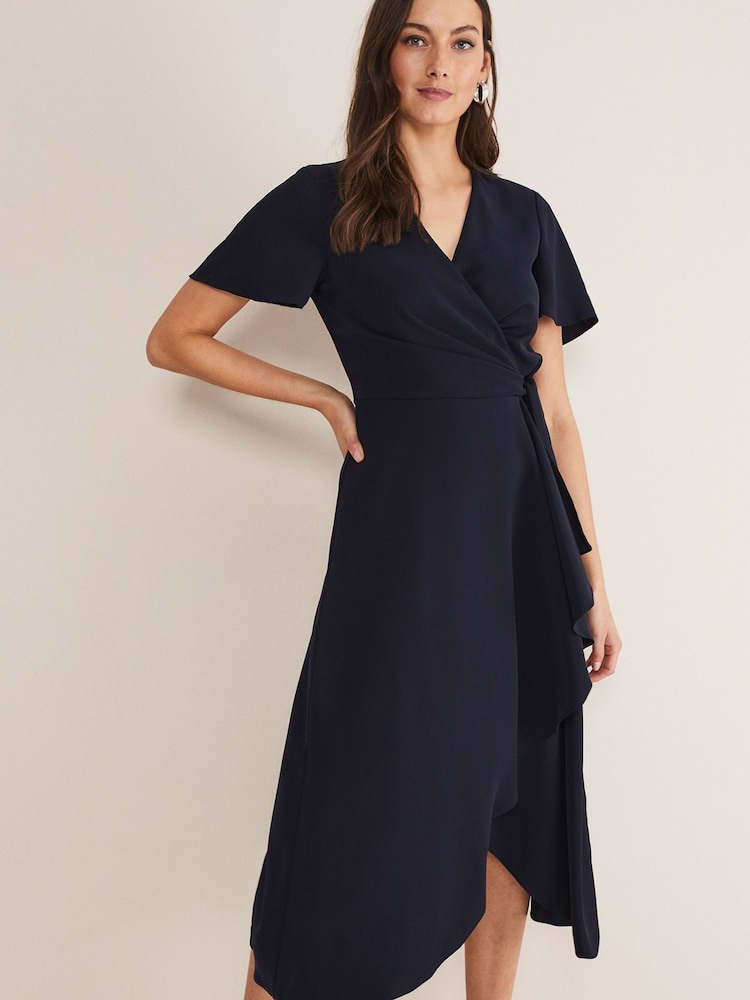 Phase Eight Blue Petite Julissa Dress - Image 1 of 7 Phase Eight Blue Petite Julissa Dress - Image 1 of 7