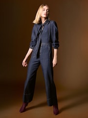 Phase Eight Blue Patricia Jumpsuit - Image 1 of 9