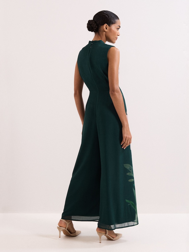 Phase Eight Blue Rose Floral Jumpsuit - Image 2 of 7