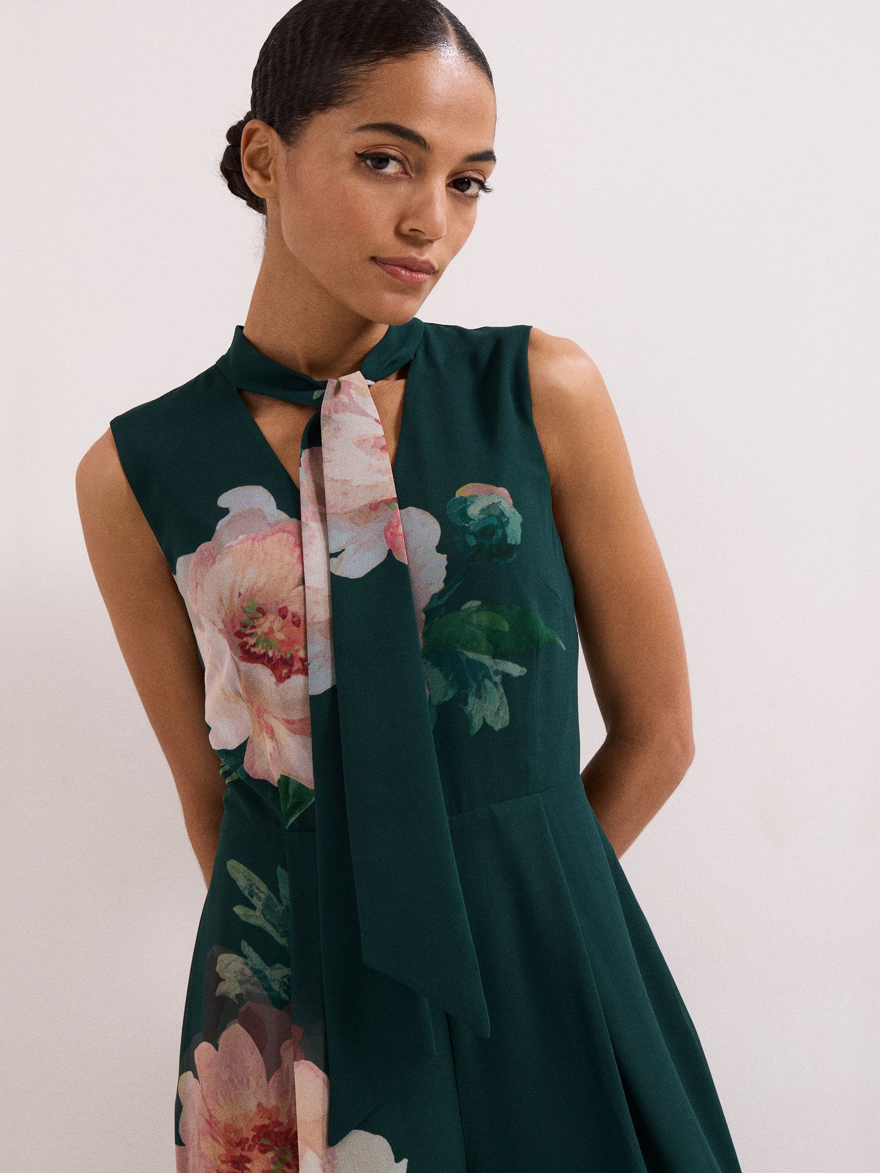 Buy Phase Eight Blue Rose Floral Jumpsuit from the Next UK online shop