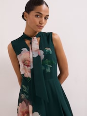 Phase Eight Blue Rose Floral Jumpsuit - Image 5 of 7