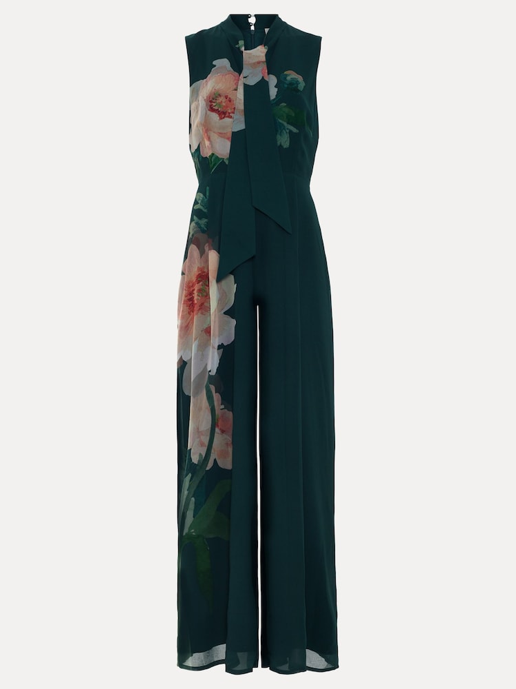 Phase Eight Blue Rose Floral Jumpsuit - Image 7 of 7