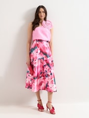 Phase Eight Pink Floral Heel Sandals - Image 7 of 7