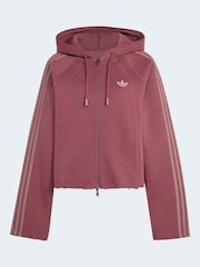 adidas originals Burgundy Red Superstar 2.0 Classics Hoodie - Image 1 of 1