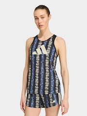 adidas Black X Farm Rio Floral Vest - Image 1 of 6