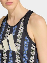 adidas Black X Farm Rio Floral Vest - Image 5 of 6