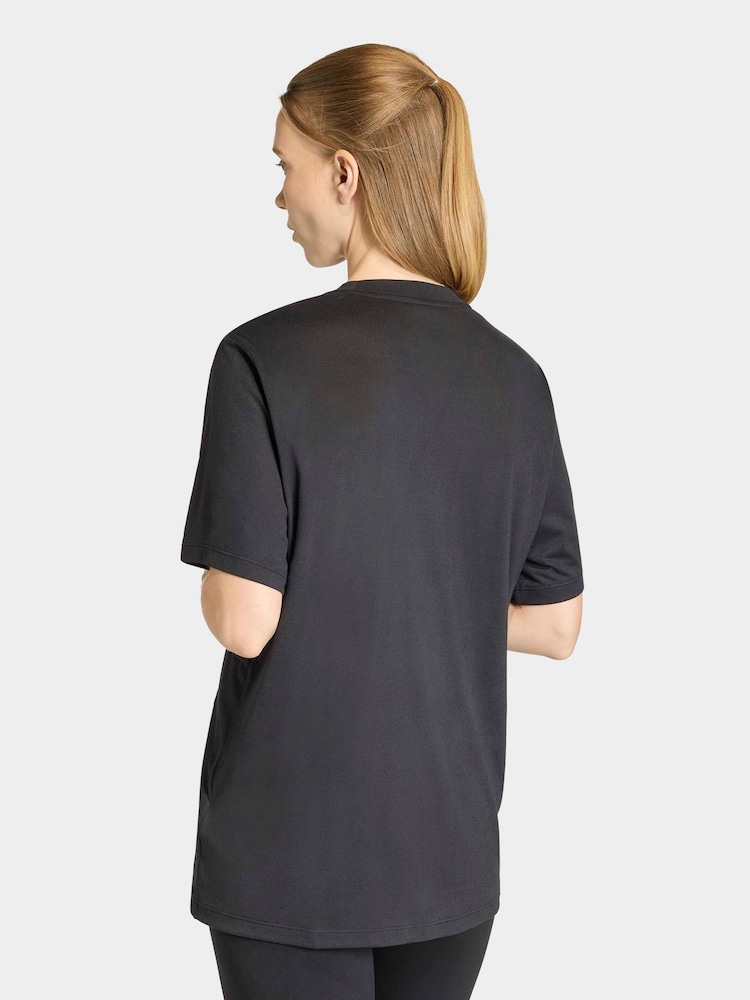 adidas Black Workout Maternity T-Shirt - Image 2 of 6 adidas Black Workout Maternity T-Shirt - Image 2 of 6