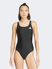 adidas Essentials Baddräkt med V-rygg - Bild 1 av 6