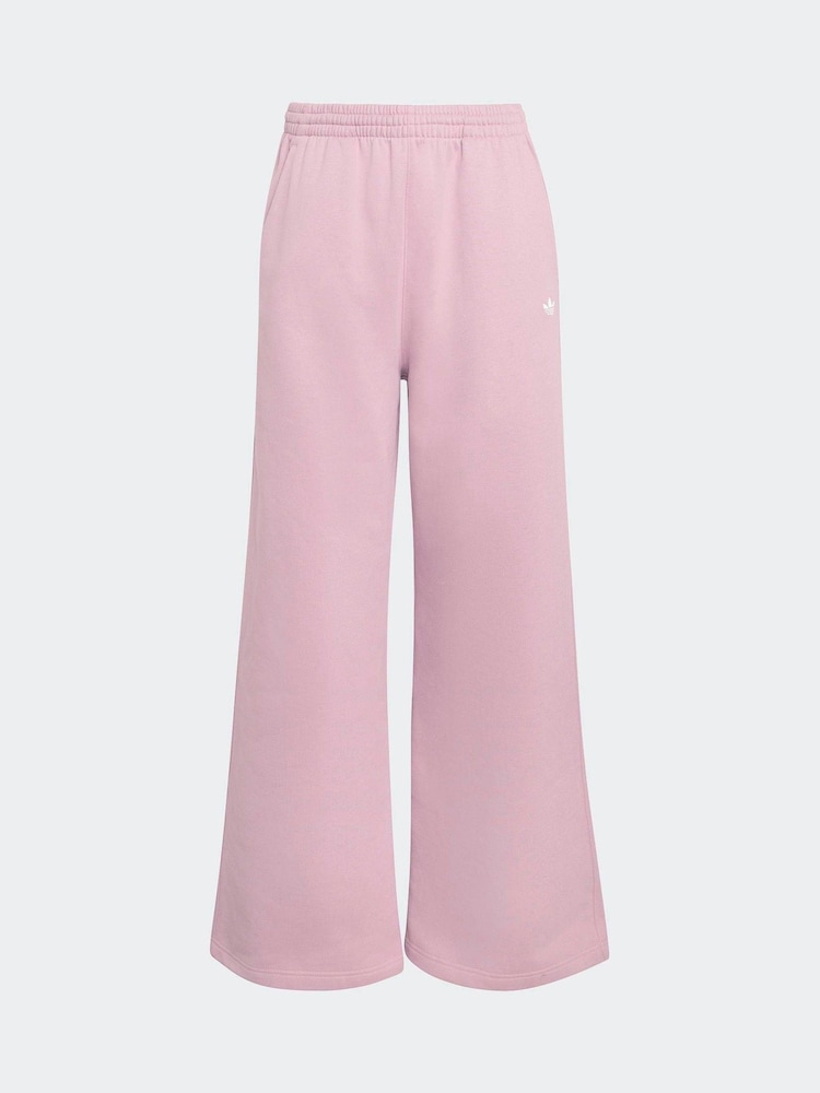 adidas Originals Mauve Purple Essentials Wide Leg Joggers - Image 5 of 5 adidas Originals Mauve Purple Essentials Wide Leg Joggers - Image 5 of 5