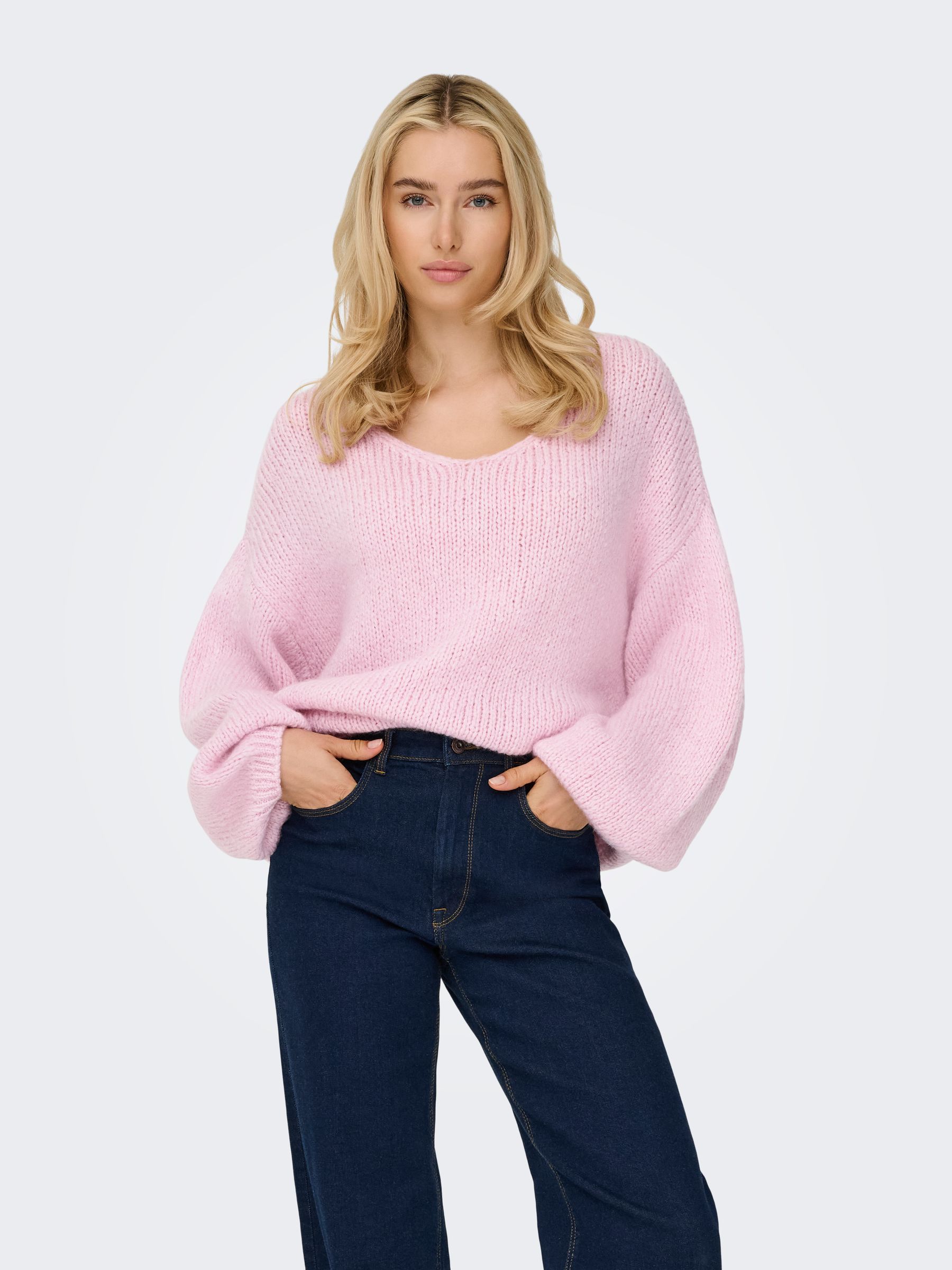 【Vandylab購入・新品未使用】Vandy the Pink V2 ニット Buy JDY Pink Reversible V-Neck Jumper from Next USA