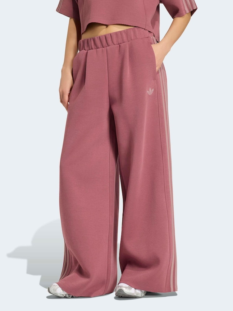 adidas originals Burgundy Red Superstar 2.0 Long Joggers - Image 1 of 6 adidas originals Burgundy Red Superstar 2.0 Long Joggers - Image 1 of 6