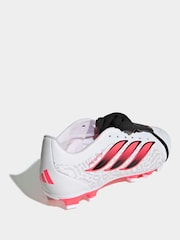 Άσπρο - adidas Predator Club Ποδοσφαιρικές Μπότες με Αναδιπλούμενη Γλώσσα και Σκληρό Έδαφος/Πολυτελείς - Εικόνα 3 από 9