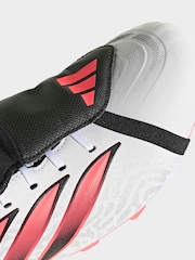 Άσπρο - adidas Predator Club Ποδοσφαιρικές Μπότες με Αναδιπλούμενη Γλώσσα και Σκληρό Έδαφος/Πολυτελείς - Εικόνα 5 από 9