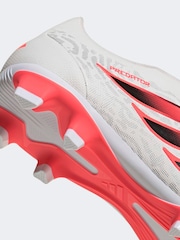 Άσπρο - adidas Predator Club Ποδοσφαιρικές Μπότες με Αναδιπλούμενη Γλώσσα και Σκληρό Έδαφος/Πολυτελείς - Εικόνα 6 από 9
