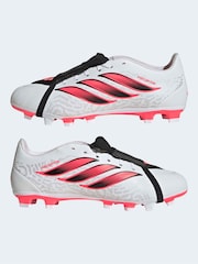Άσπρο - adidas Predator Club Ποδοσφαιρικές Μπότες με Αναδιπλούμενη Γλώσσα και Σκληρό Έδαφος/Πολυτελείς - Εικόνα 9 από 9