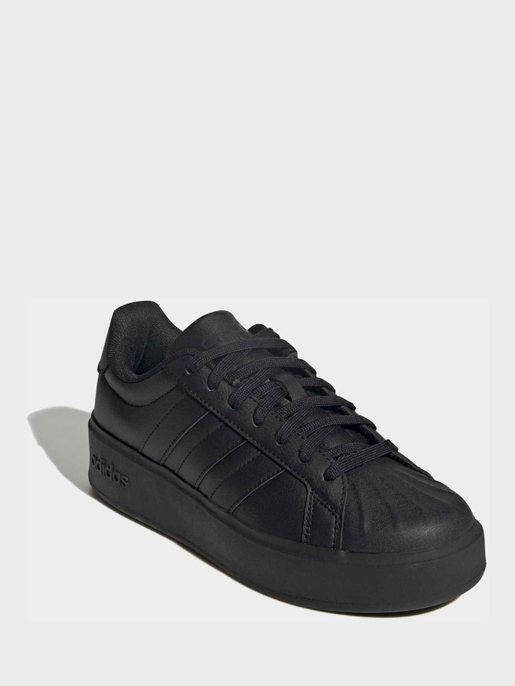 adidas Black Streettalk Bold Trainers - Image 2 of 9 adidas Black Streettalk Bold Trainers - Image 2 of 9