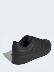 adidas Black Streettalk Bold Trainers - Image 7 of 9