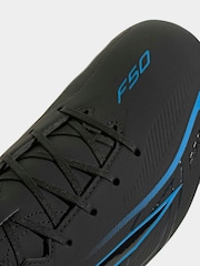 Սև - adidas F50 Hyperfast Club կոշտ գետնի / բազմաֆունկցիոնալ ֆուտբոլային կոշիկներ - Պատկեր 5 9-ից