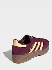 adidas originals Red Handball Spezial Bold Womens Trainers - Image 4 of 8